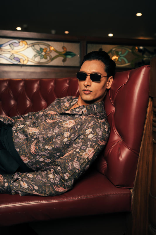 Willow & Rose Printed Men's Shirt | Men's Designer Shirt