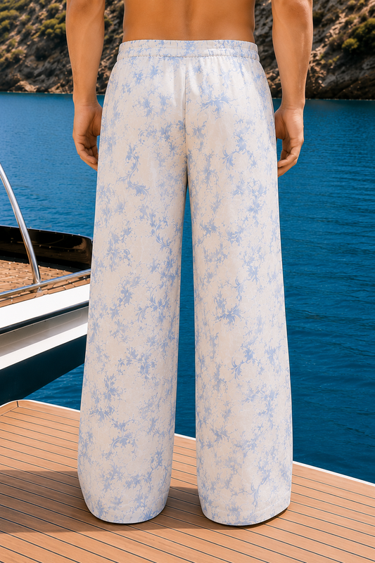 The Nobre Trouser | Men's Designer Printed Trouser
