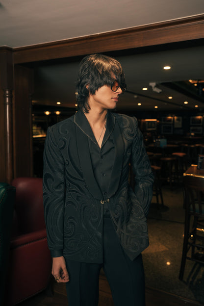 Corvino Noir Jacket | Men's Cocktail Jacket
