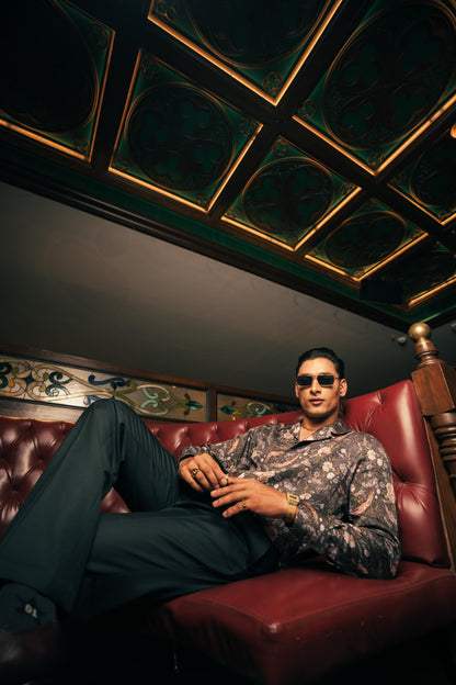 Willow & Rose Printed Men's Shirt | Men's Designer Shirt