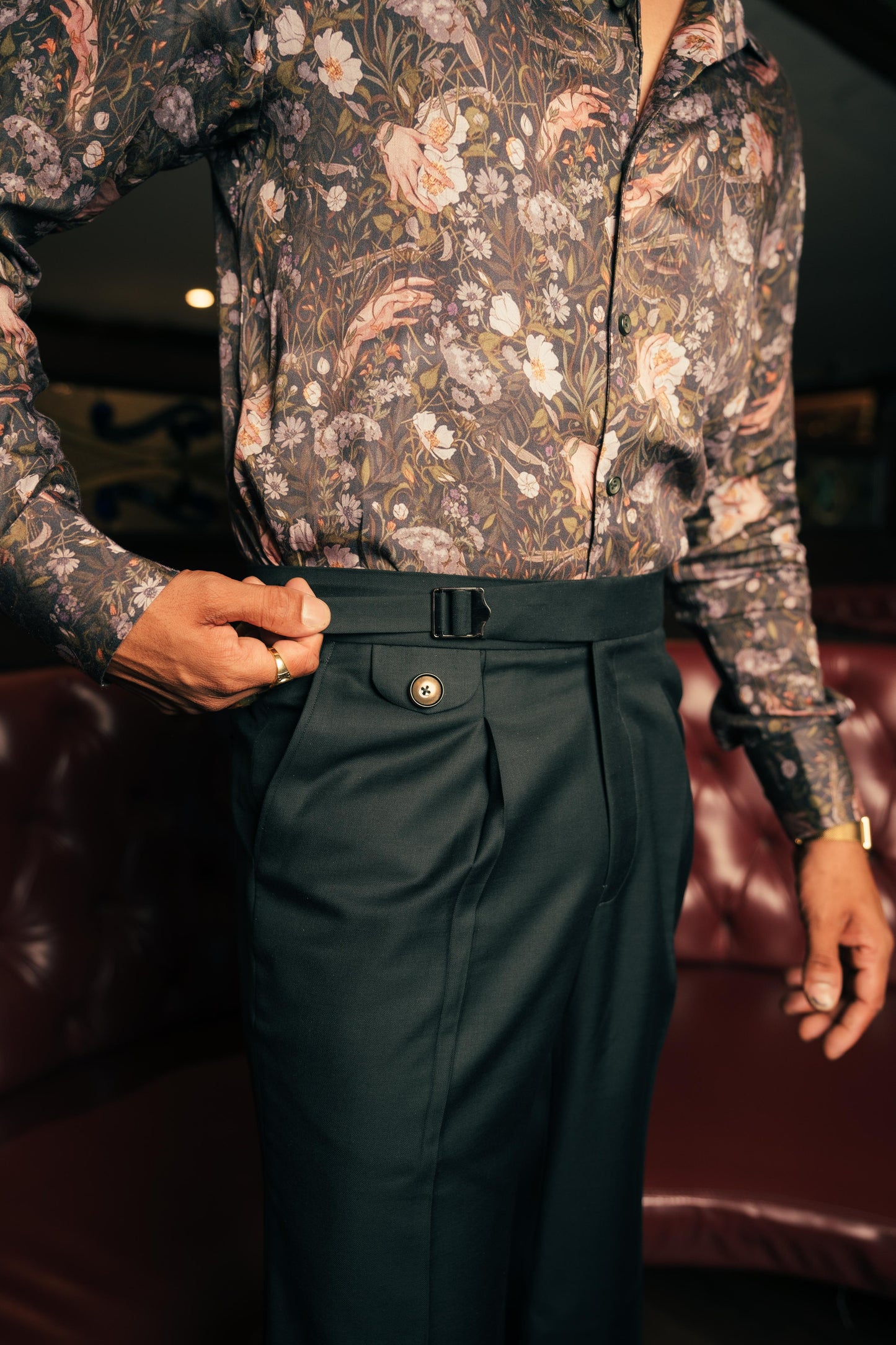 Willow & Rose Printed Men's Shirt | Men's Designer Shirt