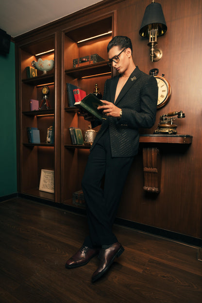 Rocco Valentino Jacket | Men's Black Cocktail jacket