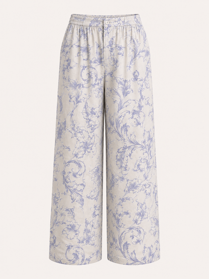 The Nobre Trouser | Men's Designer Printed Trouser