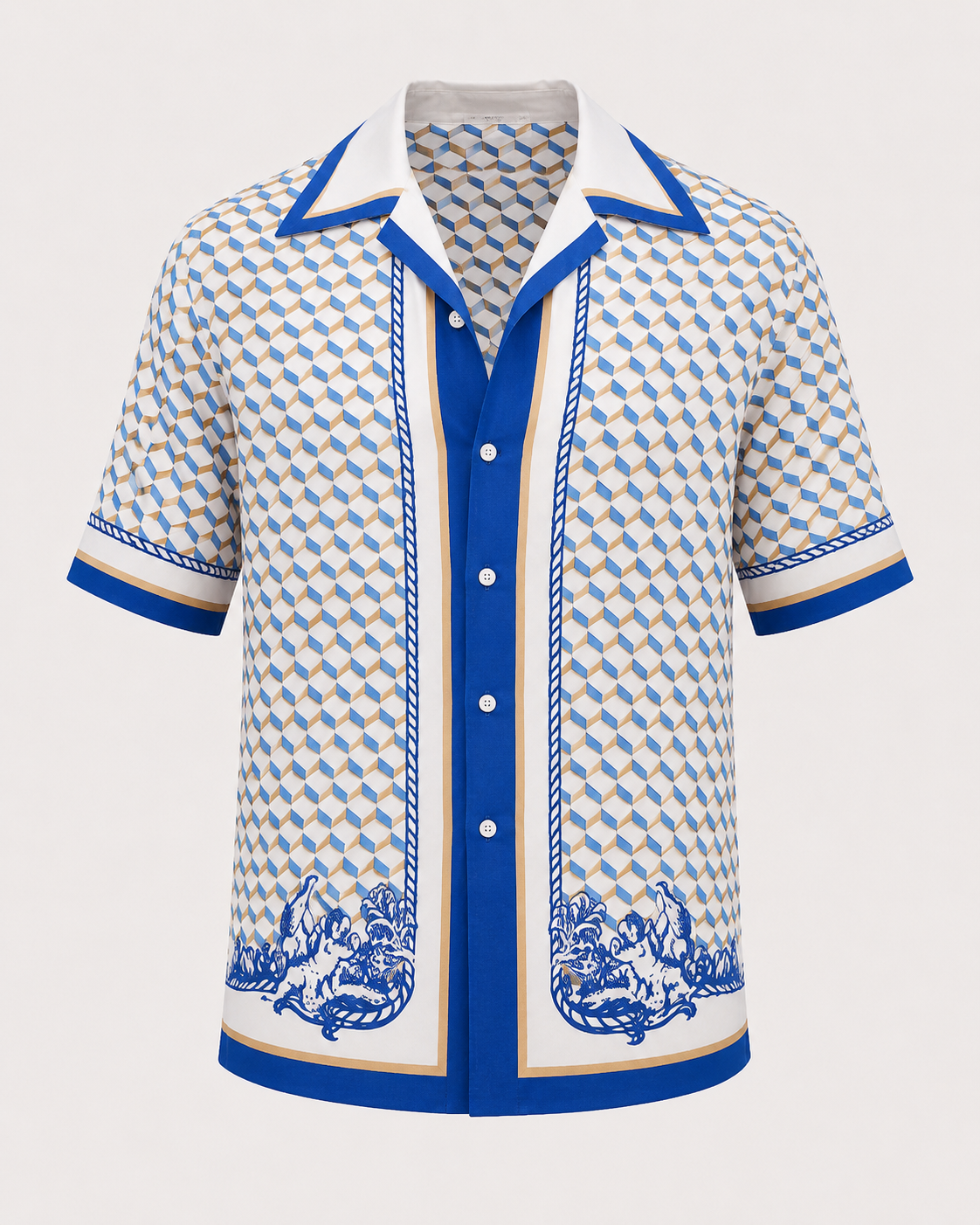 Entre Sol E Mar | Men's Designer Printed Shirt