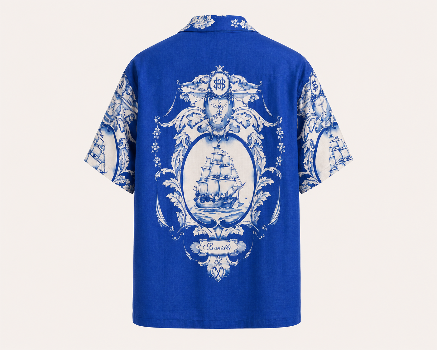 The Commodore Shirt |  Men's Designer Printed Shirt