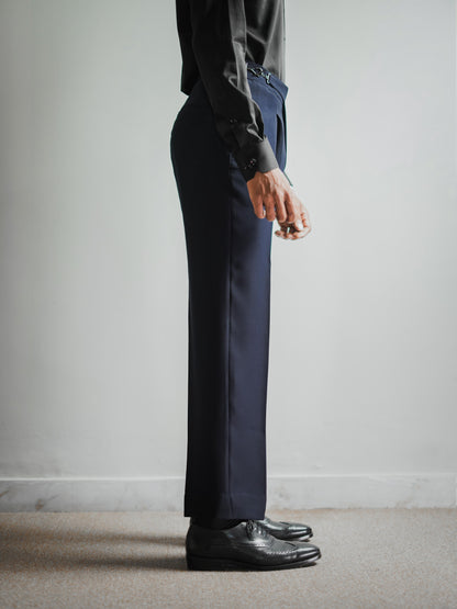 Navy Blue Men's Gurkha Trousers