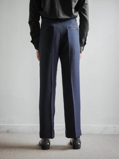 Navy Blue Men's Gurkha Trousers