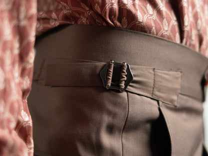 Brown Gurkha Trousers