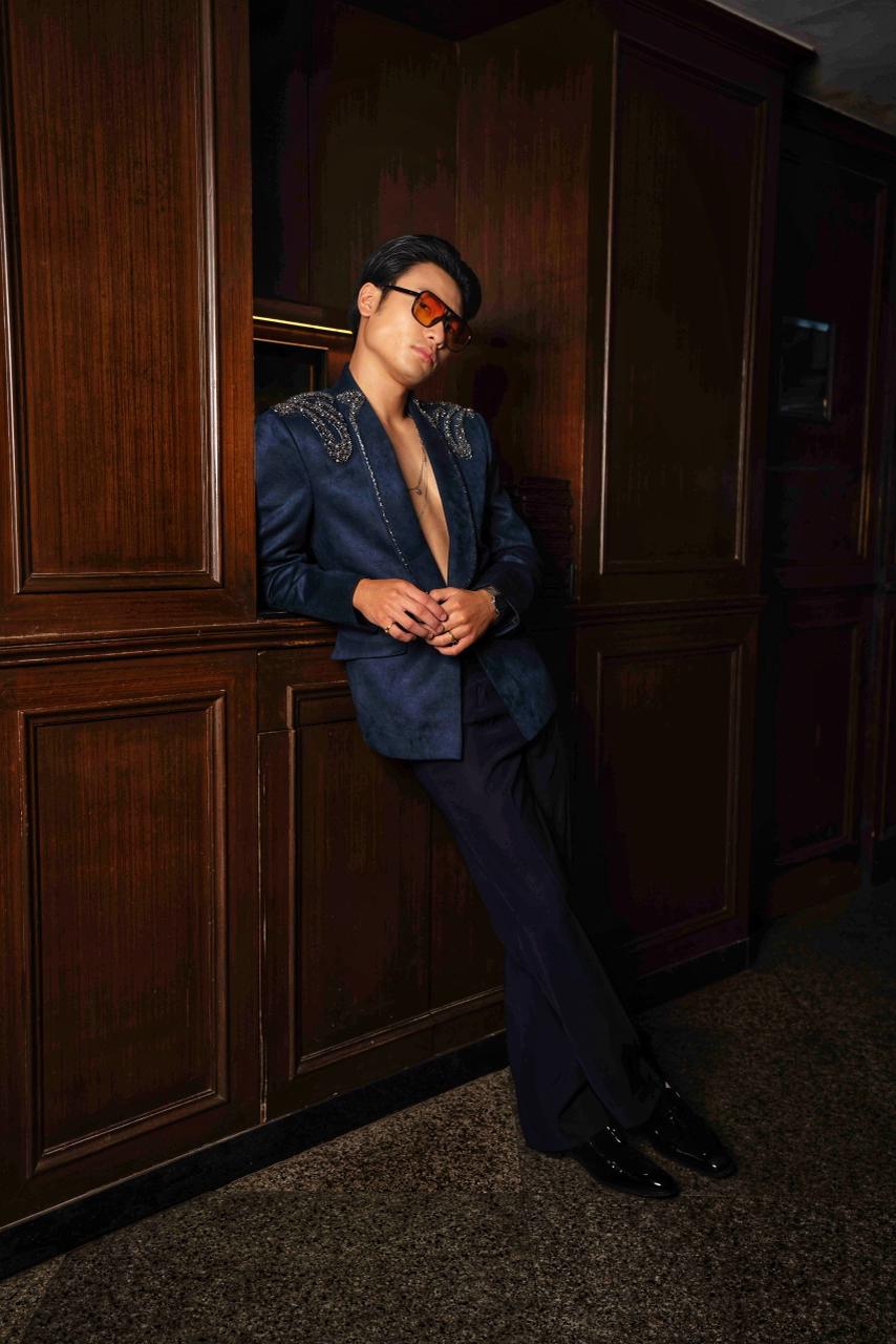 Marino Blue Jacket | Men's Blue Cocktail Jacket