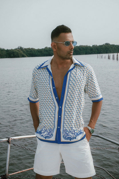 Entre Sol E Mar | Men's Designer Printed Shirt