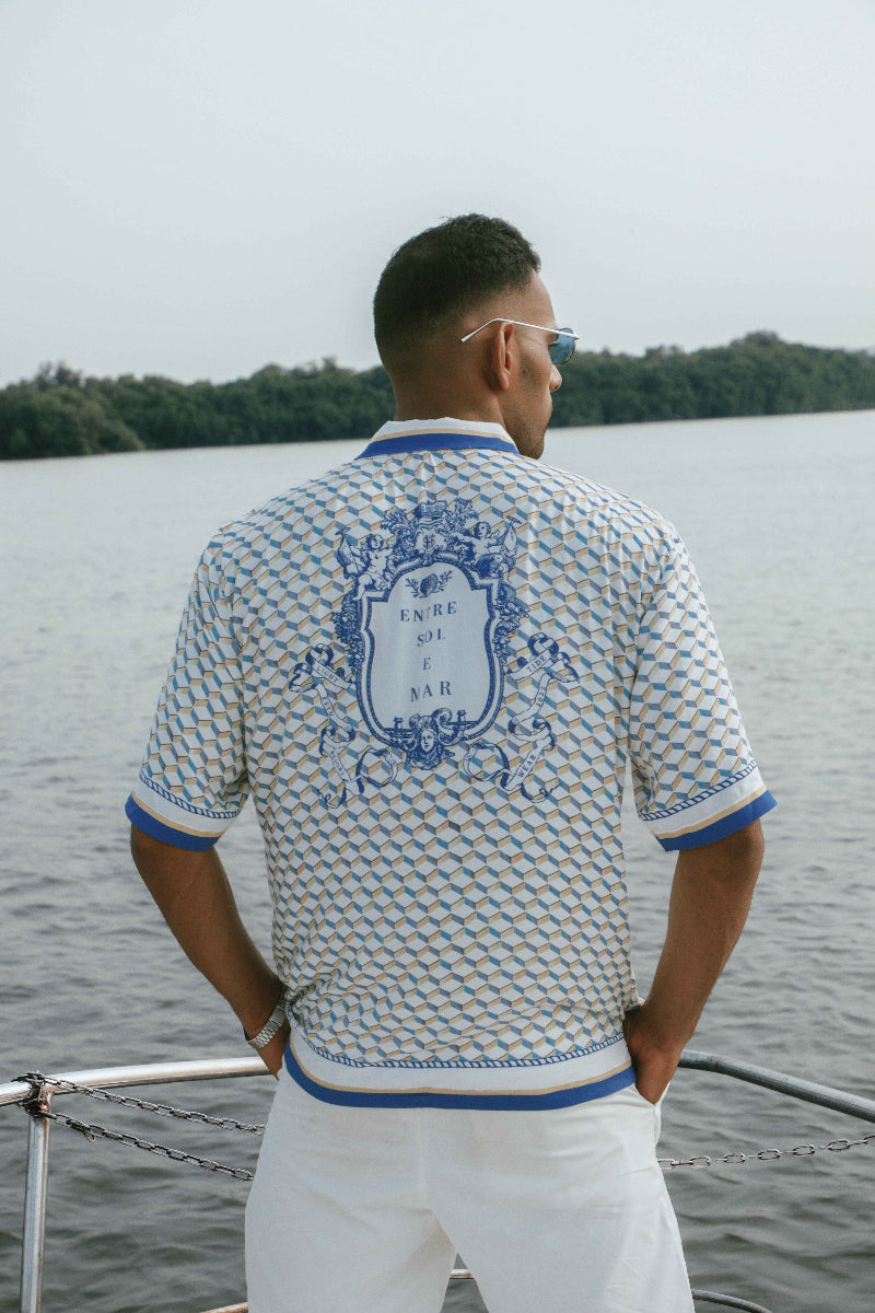 Entre Sol E Mar | Men's Designer Printed Shirt