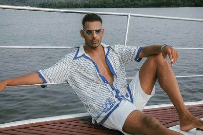 Entre Sol E Mar | Men's Designer Printed Shirt