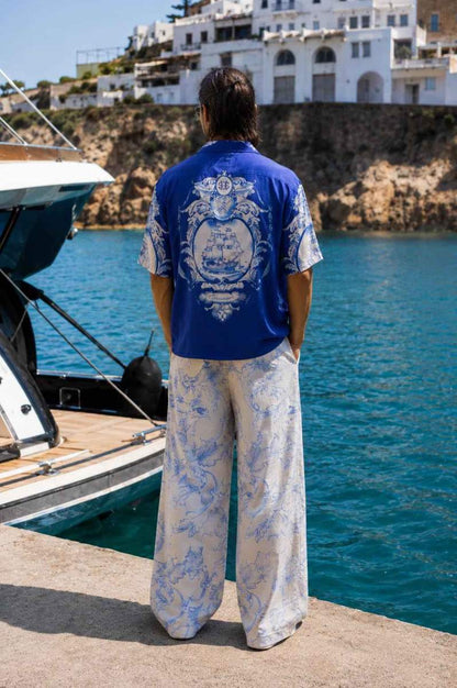 The Commodore Shirt |  Men's Designer Printed Shirt