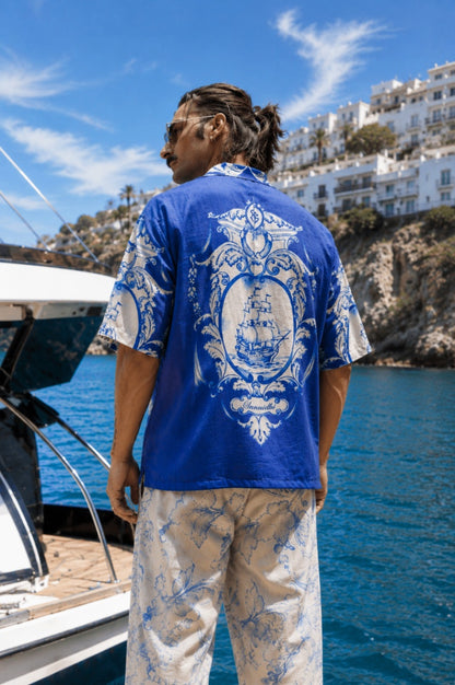 The Commodore Shirt |  Men's Designer Printed Shirt